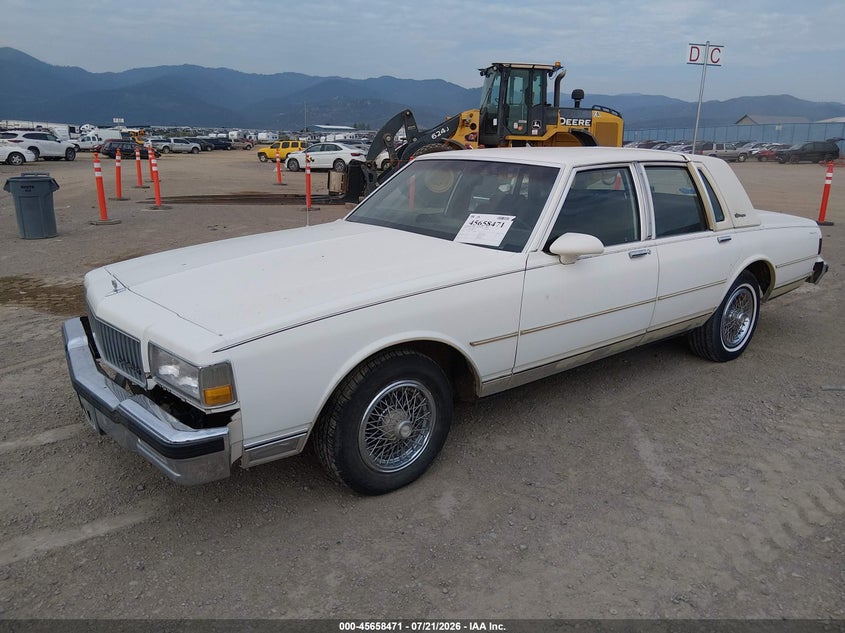 1989 Chevrolet Caprice Classic Brougham VIN: 1G1BU51E3KA142062 Lot: 45658471