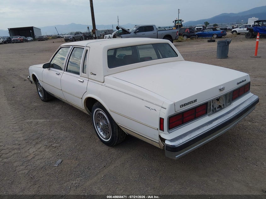 1989 CHEVROLET CAPRICE auction photo 3