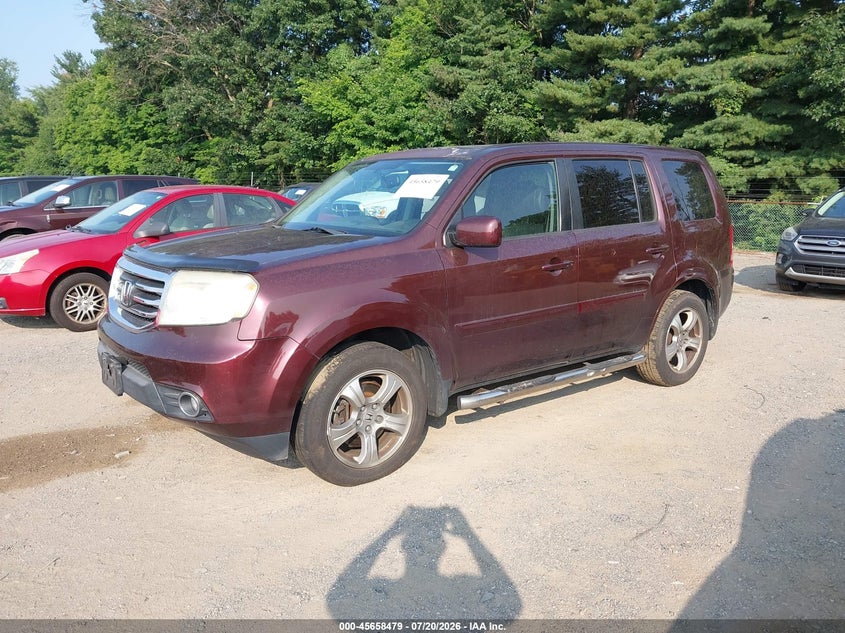 2013 HONDA PILOT auction photo 2