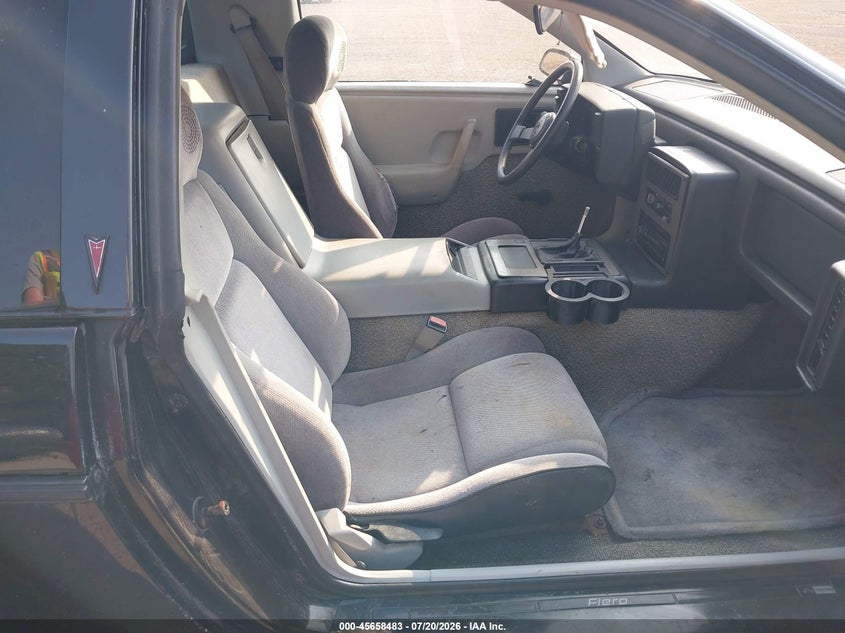 1985 PONTIAC FIERO auction photo 5