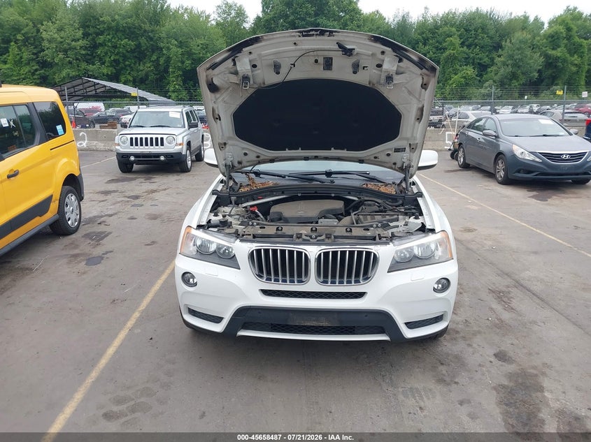 2014 BMW X3 xDrive28I VIN: 5UXWX9C55E0D19646 Lot: 45658487