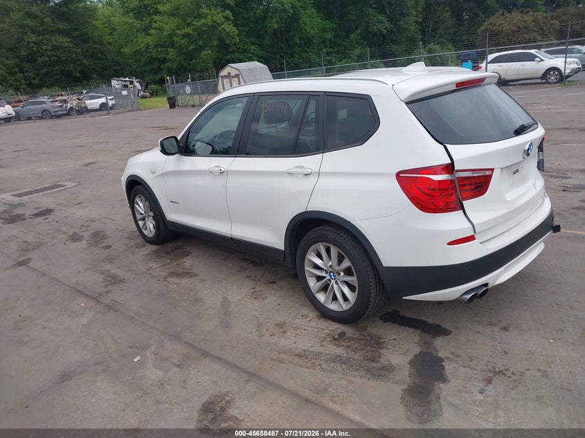 2014 BMW X3 xDrive28I VIN: 5UXWX9C55E0D19646 Lot: 45658487