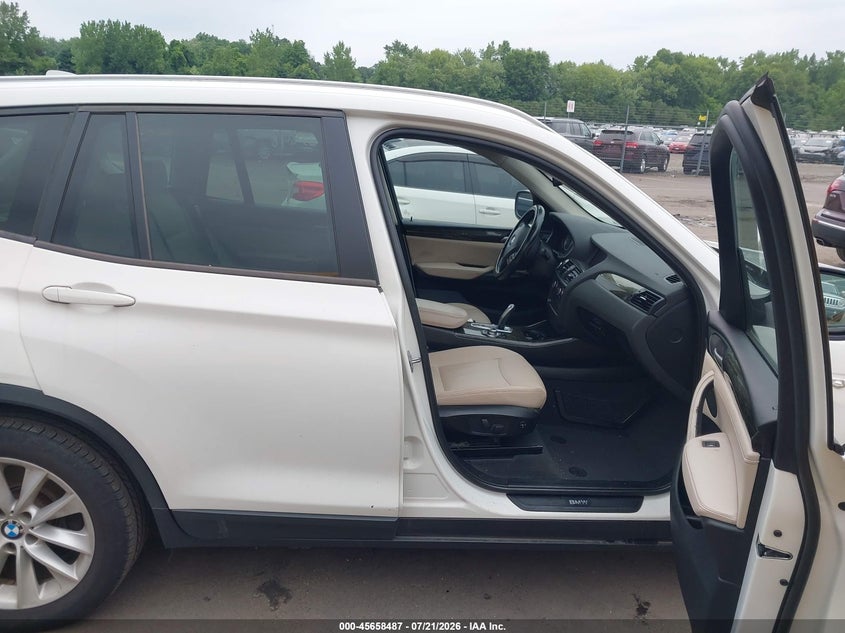 2014 BMW X3 xDrive28I VIN: 5UXWX9C55E0D19646 Lot: 45658487