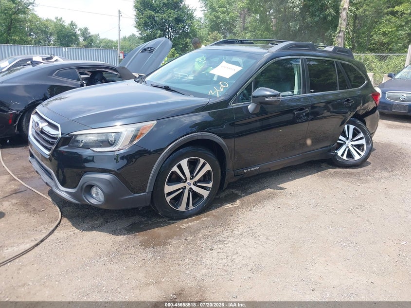 Vin: 4s4bsanc6j3210190, lot: 46157090, subaru outback 2.5i limited 20182