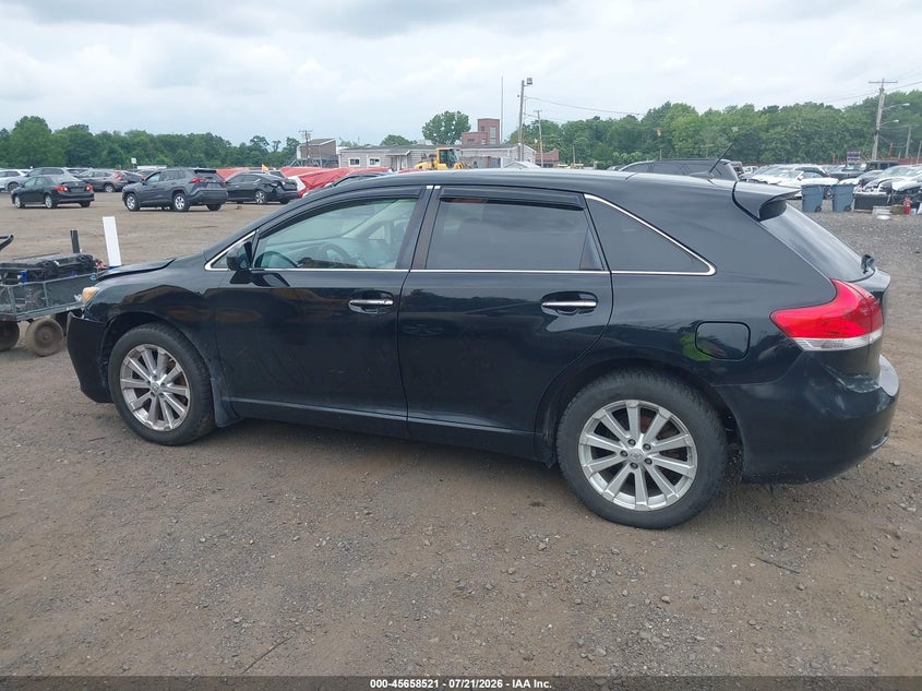 2012 TOYOTA VENZA SPORT UTILITY VEHICLE 2.7L I-4 DOHC, VVT, 182HP