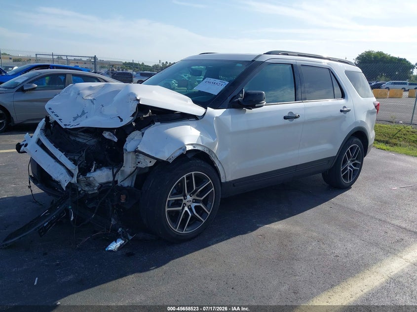Vin: 1fm5k8gt5hgd78733, lot: 46157095, ford explorer sport 20172