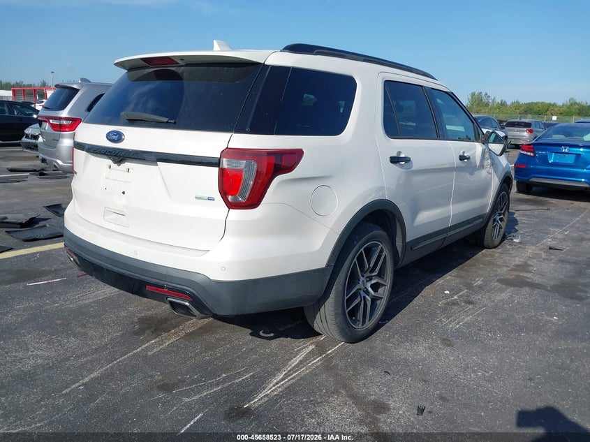 Vin: 1fm5k8gt5hgd78733, lot: 46157095, ford explorer sport 20174