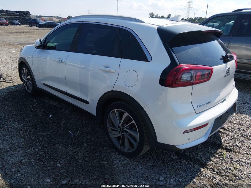 Vin: kndce3lc5h5047996, lot: 46157113, kia niro touring 20173