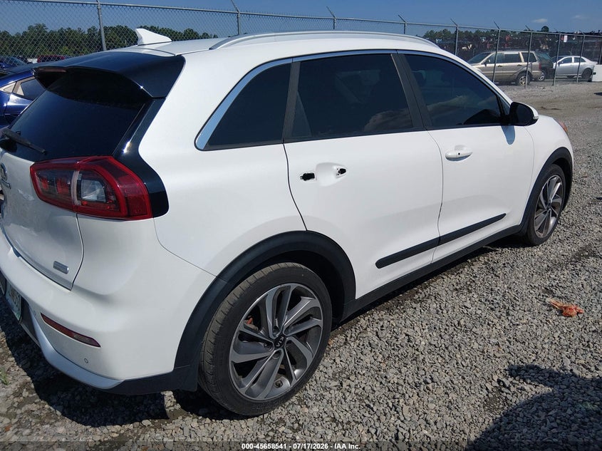 Vin: kndce3lc5h5047996, lot: 46157113, kia niro touring 20174