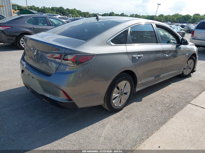 Vin: kmhe24l38ja086789, lot: 46157137, hyundai sonata hybrid se 20184