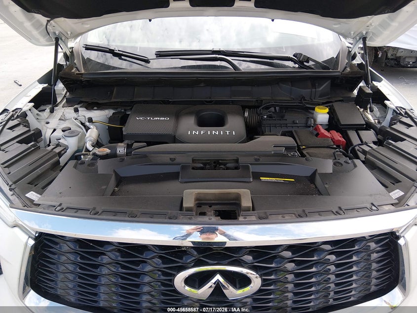 2025 Infiniti Qx60 Luxe VIN: 5N1AL1FR3SC347455 Lot: 45658587