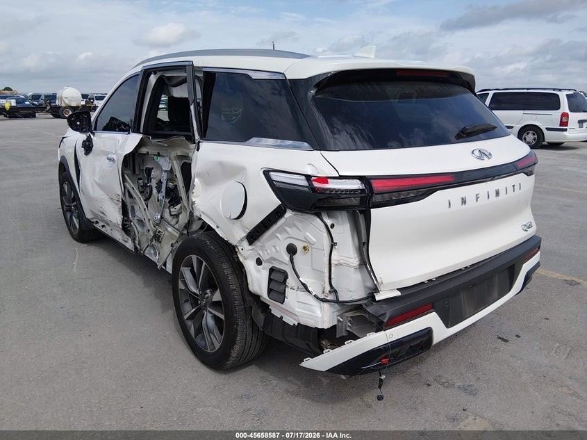 2025 Infiniti Qx60 Luxe VIN: 5N1AL1FR3SC347455 Lot: 45658587