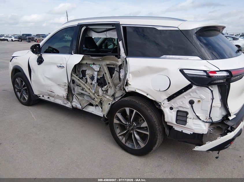 2025 Infiniti Qx60 Luxe VIN: 5N1AL1FR3SC347455 Lot: 45658587