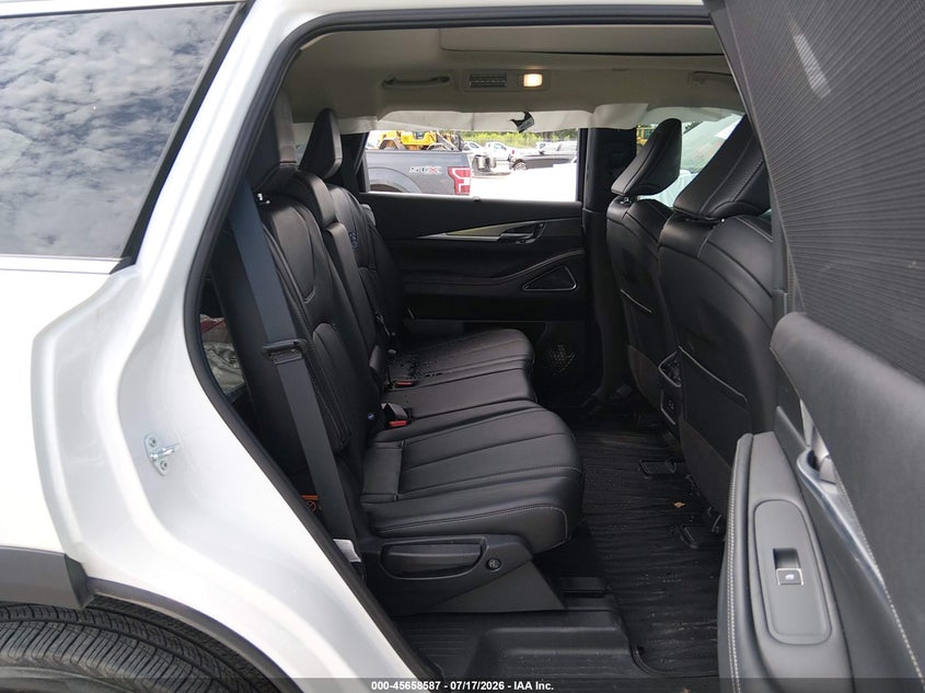2025 Infiniti Qx60 Luxe VIN: 5N1AL1FR3SC347455 Lot: 45658587