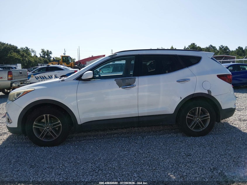 2017 Hyundai Santa Fe Sport 2.4L VIN: 5NMZU3LBXHH002800 Lot: 45658588