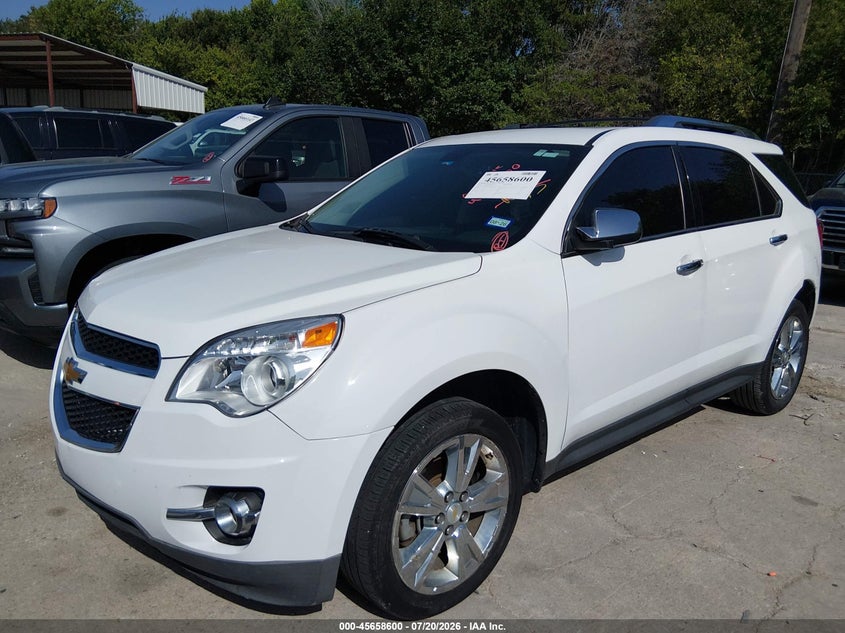 2011 Chevrolet Equinox, Изъятое, IAAI, VIN 2CNFLFE53B6298994 — фото 2
