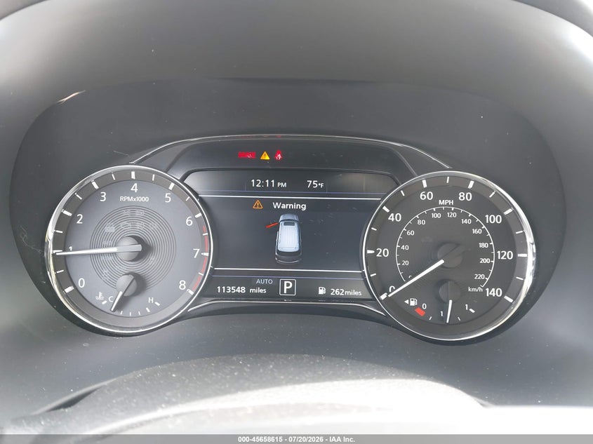 2020 Infiniti Qx80 Luxe Awd VIN: JN8AZ2NE8L9252853 Lot: 45658615