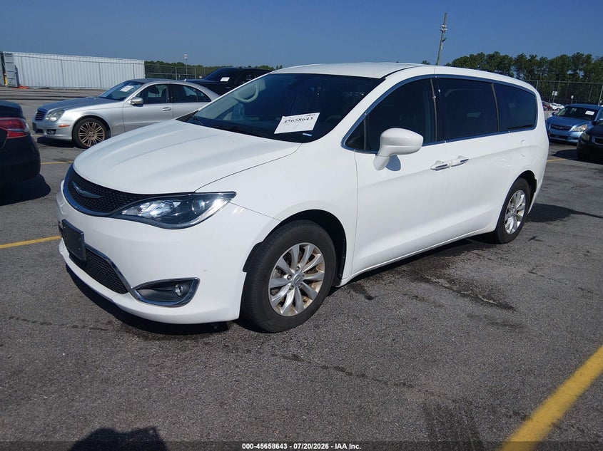Vin: 2c4rc1fg8jr280072, lot: 46157215, chrysler pacifica touring plus 20182