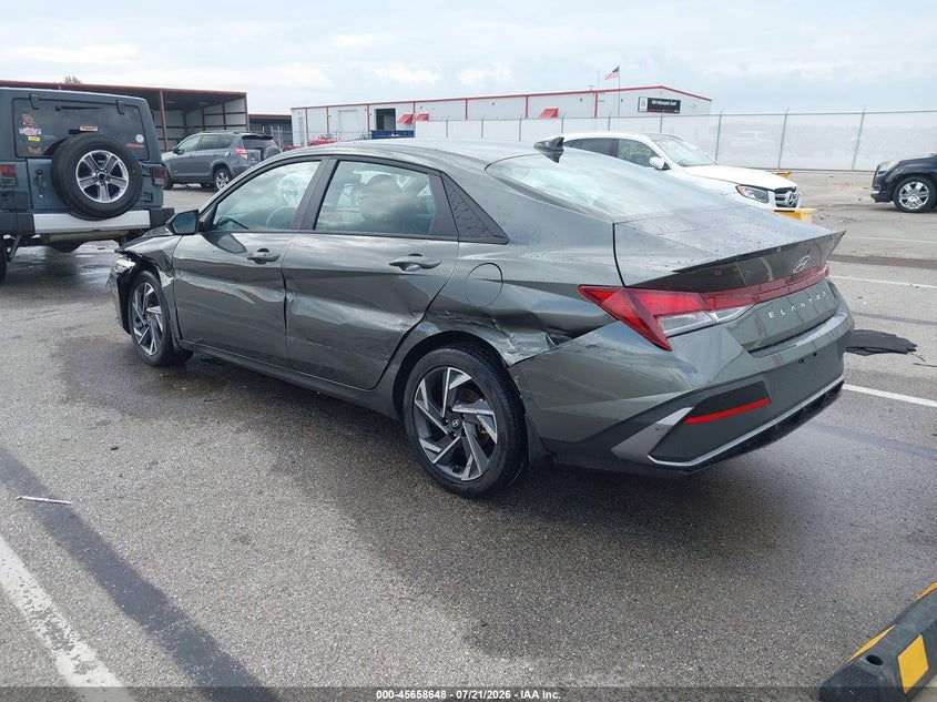 2025 Hyundai Elantra Sel Sport VIN: KMHLM4DG3SU000551 Lot: 45658648