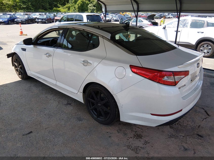 Vin: knagr4a60b5141751, lot: 46157224, kia optima sx 20113