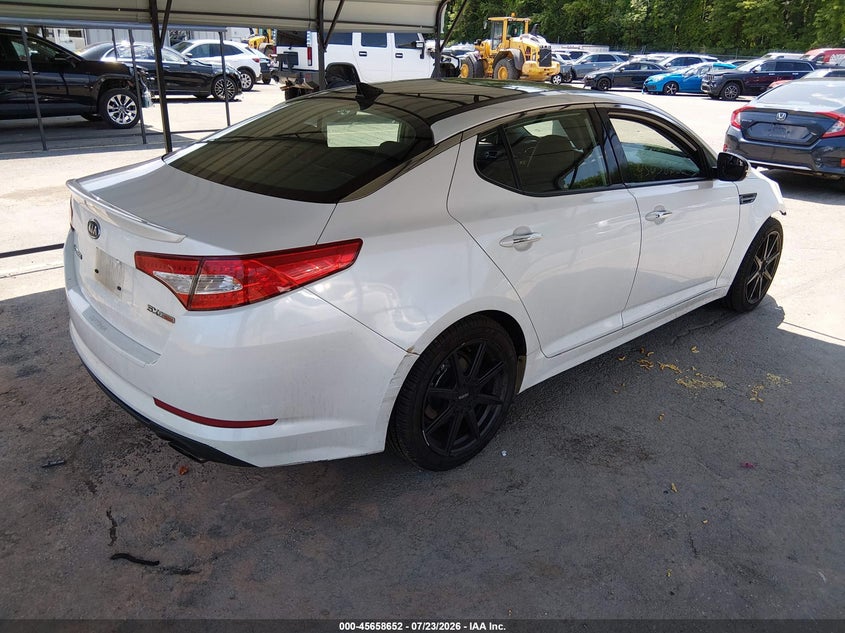 Vin: knagr4a60b5141751, lot: 46157224, kia optima sx 20114