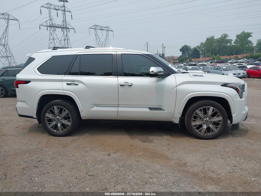 2023 Toyota Sequoia Capstone VIN: 7SVAAABA9PX018761 Lot: 45658686