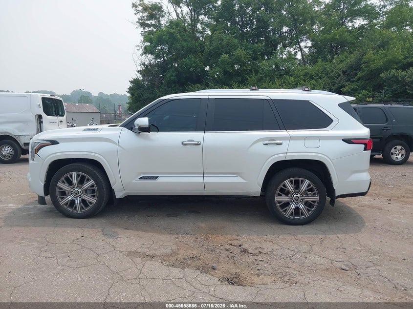2023 Toyota Sequoia Capstone VIN: 7SVAAABA9PX018761 Lot: 45658686