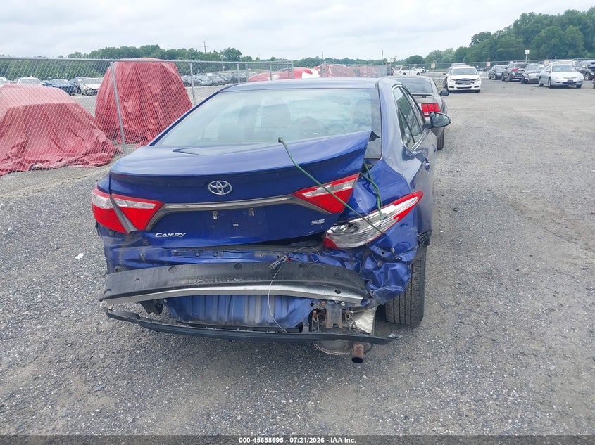 2016 Toyota Camry Se VIN: 4T1BF1FK2GU544486 Lot: 45658695