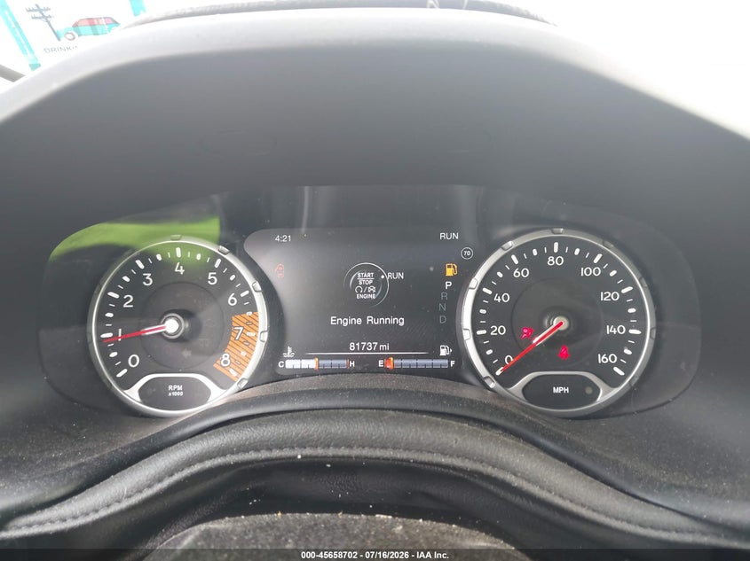 2020 Jeep Renegade Altitude 4X4 VIN: ZACNJBBB5LPL92983 Lot: 45658702