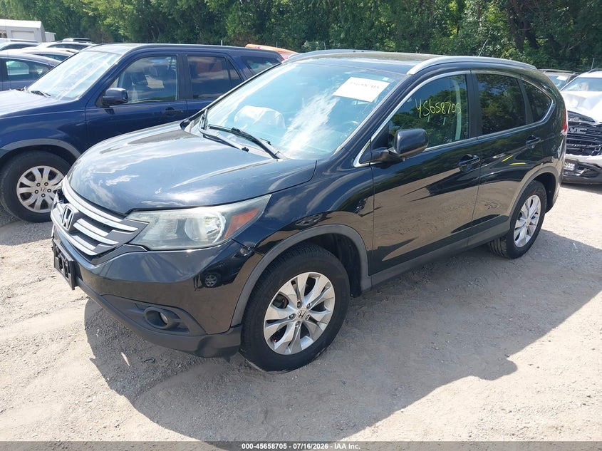 2014 Honda CR-V, Удар спереду, IAAI, VIN 5J6RM4H70EL032564 — фото 2