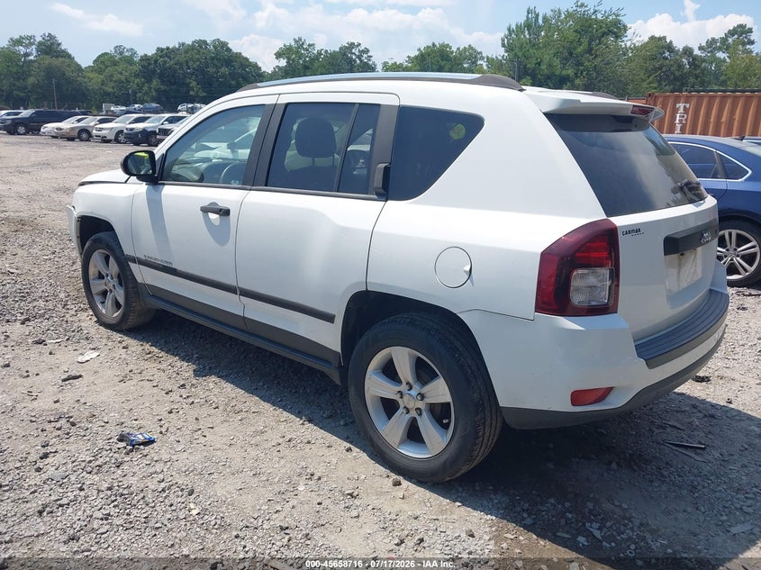 Vin: 1c4njcbb3ed722114, lot: 46157288, jeep compass sport 20143