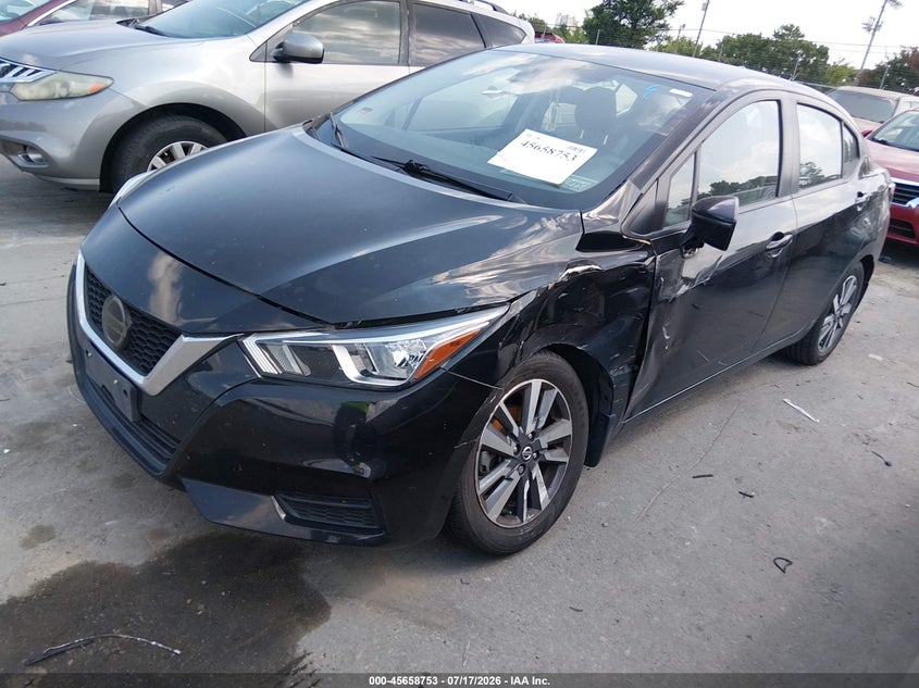 2020 Nissan Versa, Left Side, IAAI, VIN 3N1CN8EV2LL825730 — photo 2