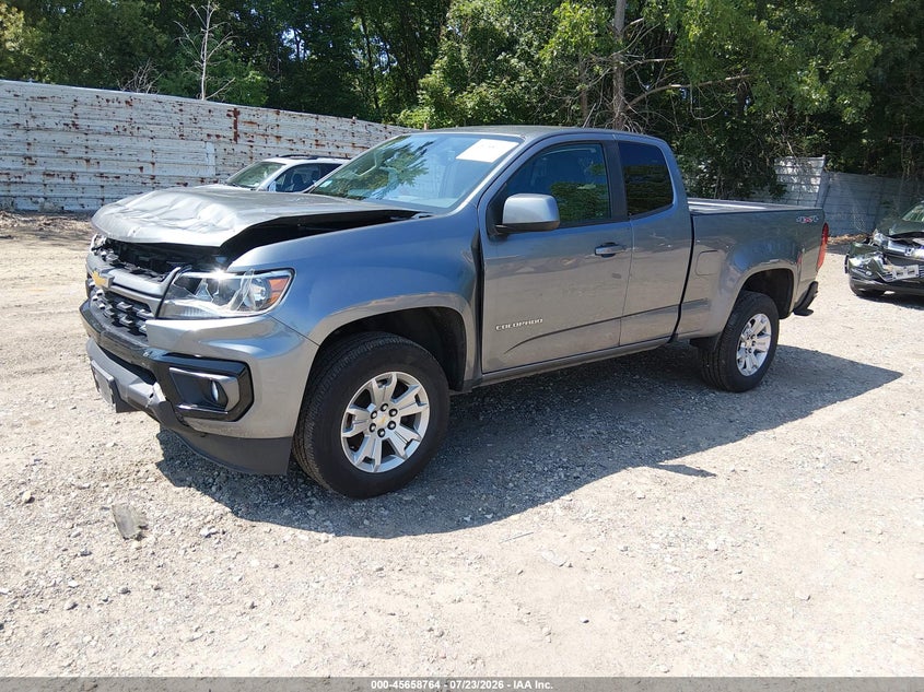 Vin: 1gchtcen6m1239164, lot: 46157336, chevrolet colorado 4wd  long box lt 20212
