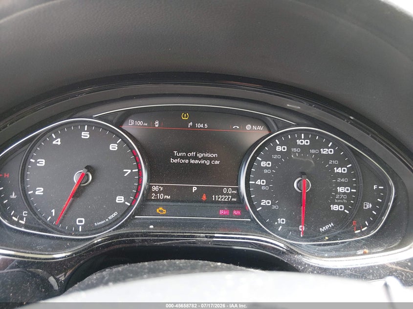 2018 AUDI A8 L auction photo 7