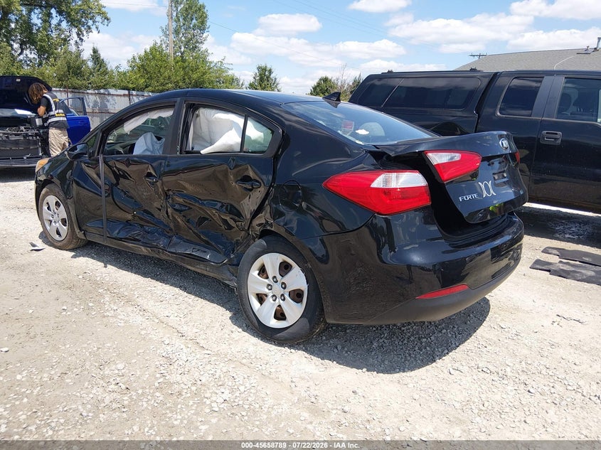 Vin: knafx4a6xg5498119, lot: 46157361, kia forte lx 20163