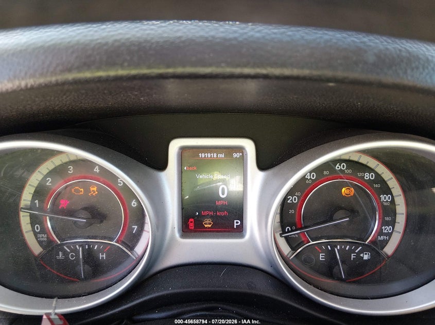 2012 Dodge Journey Sxt VIN: 3C4PDDBG6CT187613 Lot: 45658794