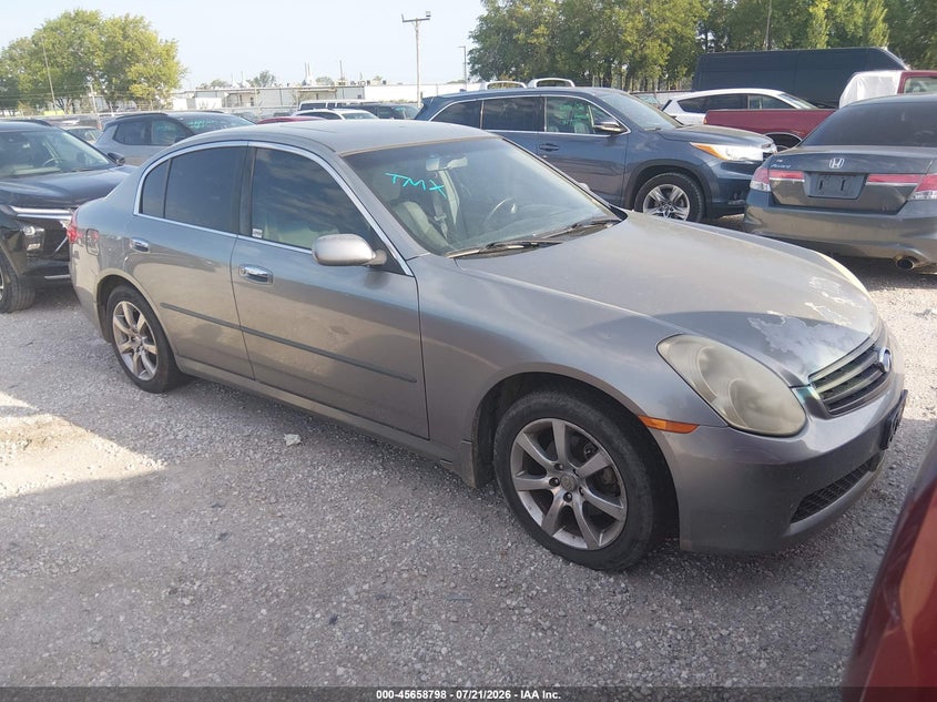 2005 INFINITI G35X auction photo 1
