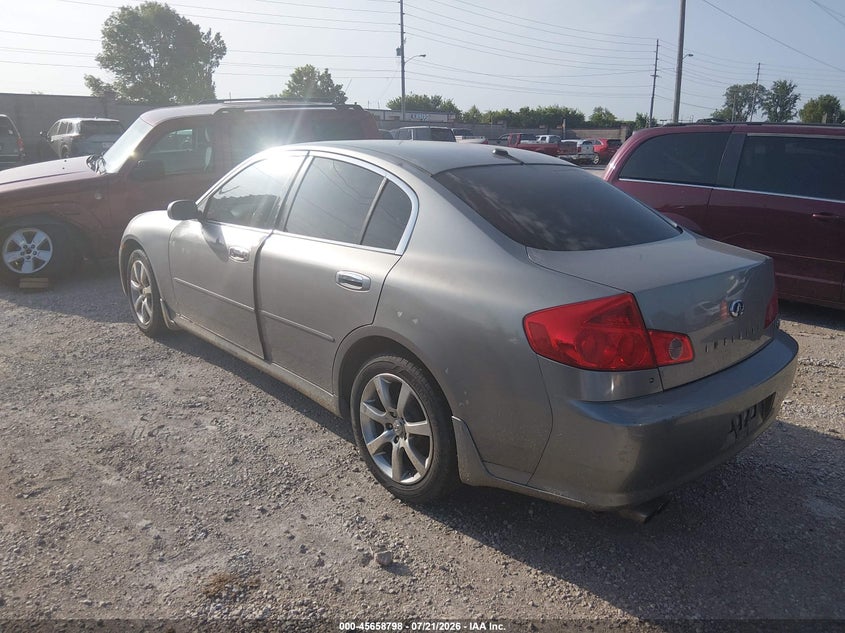 2005 INFINITI G35X auction photo 3