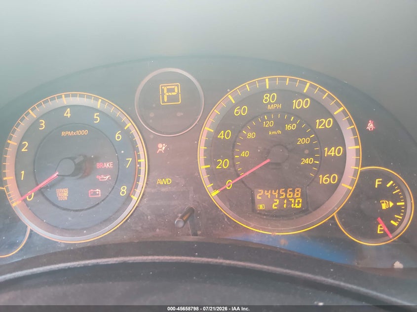 2005 INFINITI G35X auction photo 7