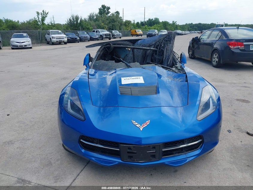 CHEVROLET CORVETTE STINGRAY 2014 VIN 1G1YM2D76E5134928