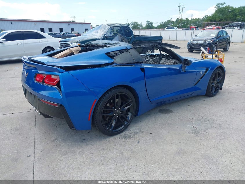 Vin: 1g1ym2d76e5134928, lot: 46157377, chevrolet corvette stingray z51 20144