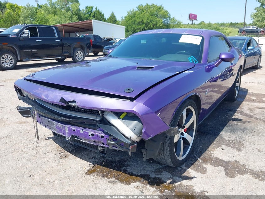 Vin: 2c3cdycjxdh672139, lot: 46157381, dodge challenger srt8 20132