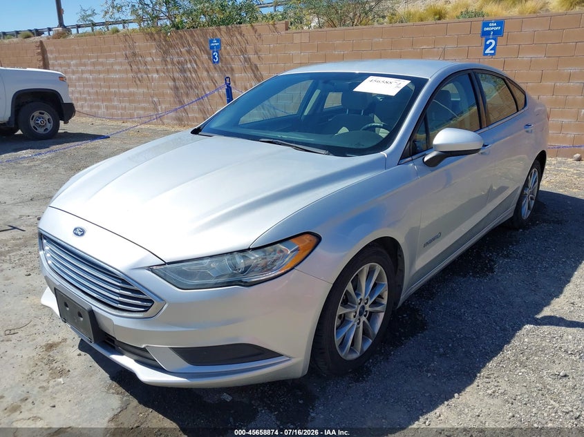 Vin: 3fa6p0uu2hr330789, lot: 46157446, ford fusion hybrid s 20172