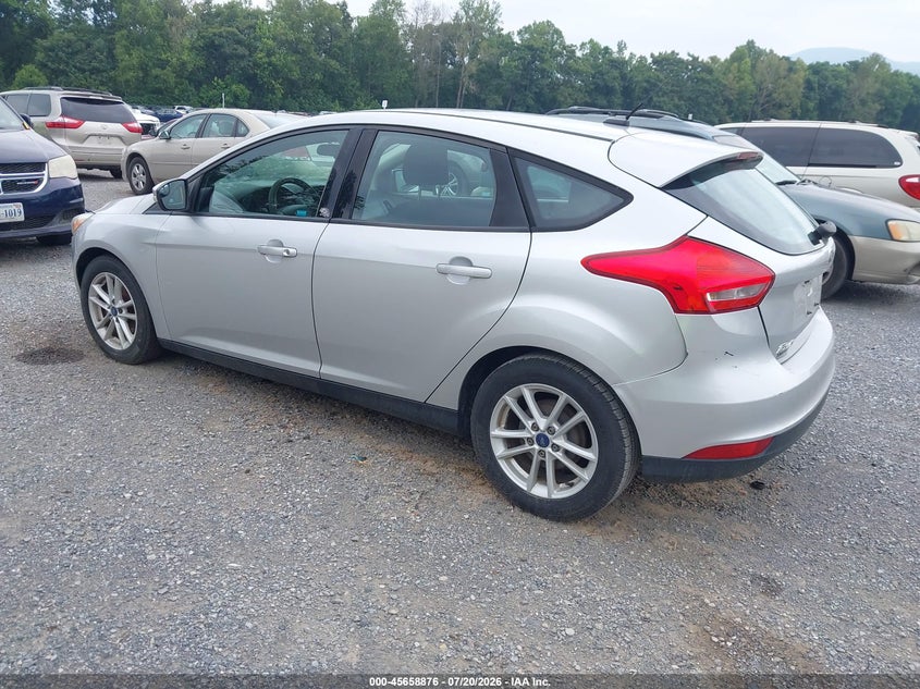 Vin: 1fadp3k24fl253123, lot: 46157448, ford focus se 20153