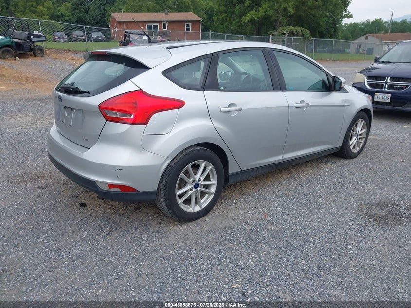 Vin: 1fadp3k24fl253123, lot: 46157448, ford focus se 20154
