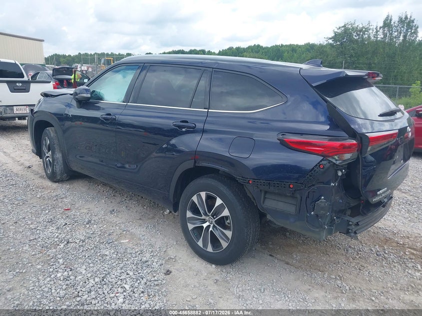 Vin: 5tdgzrbh0ls513844, lot: 46157454, toyota highlander xle 20203