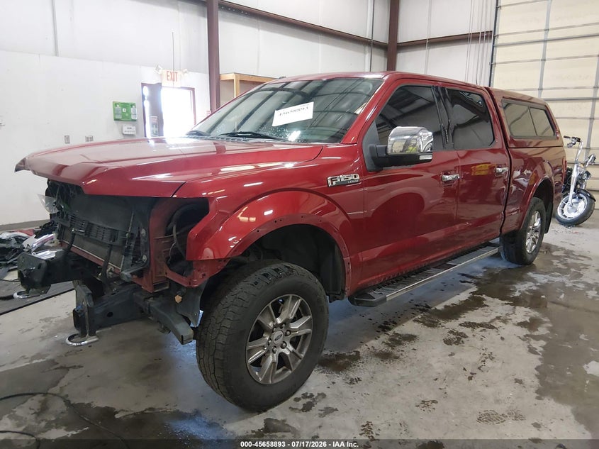 2015 FORD F-150 TRUCK 5.0L V-8 DOHC, VVT, 385HP