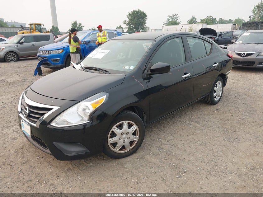 Vin: 3n1cn7ap7jl843686, lot: 46157474, nissan versa 1.6 sv 20182
