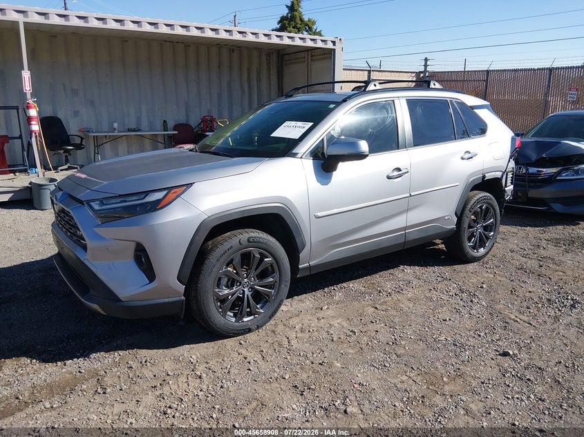 2023 Toyota RAV 4, Rear, IAAI, VIN JTMD6RFV7PD100607 — photo 2