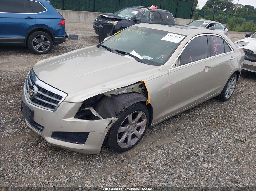Vin: 1g6ah5rx0e0166233, lot: 46157482, cadillac ats luxury 20142